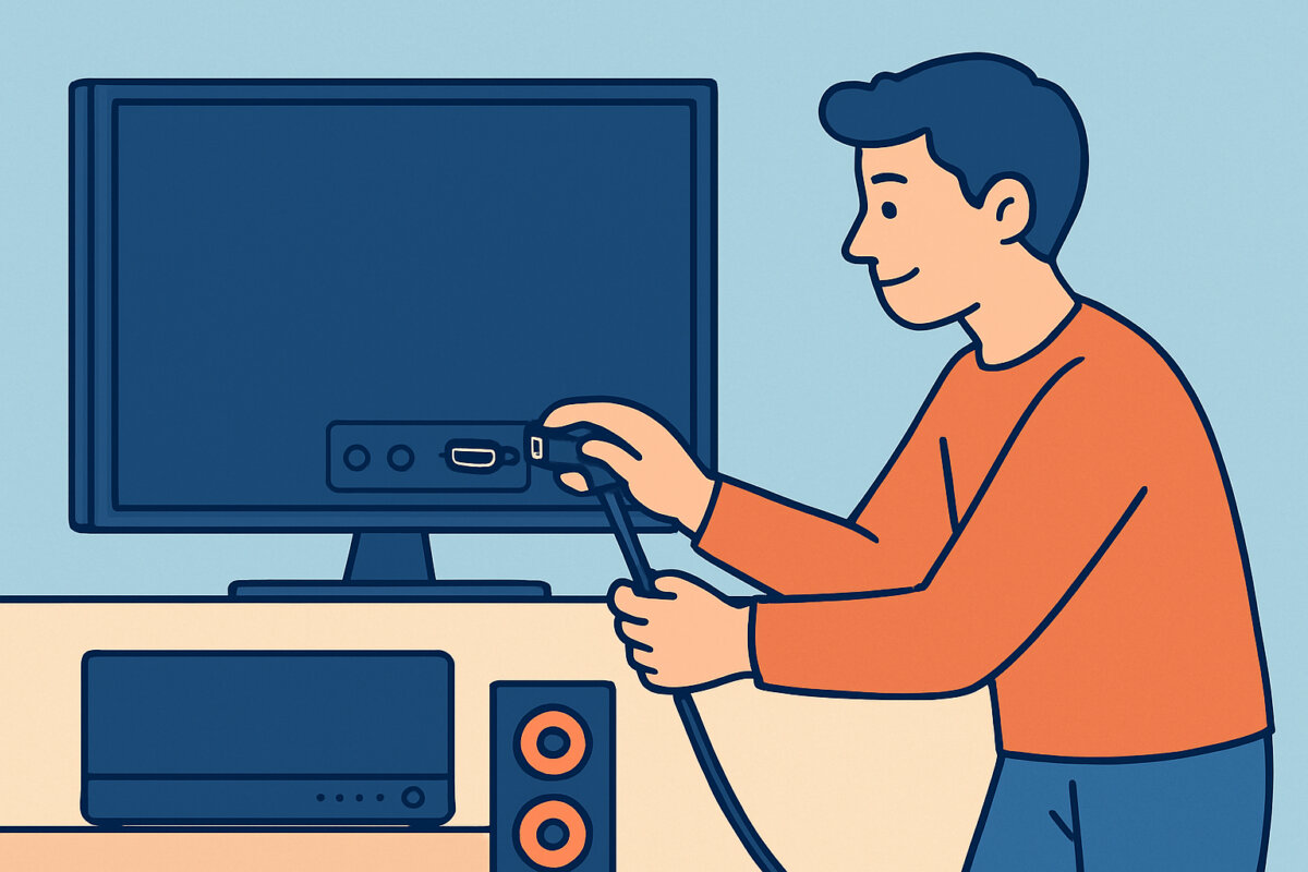 Television liitännät – HDMI 2.1, eARC ja muut